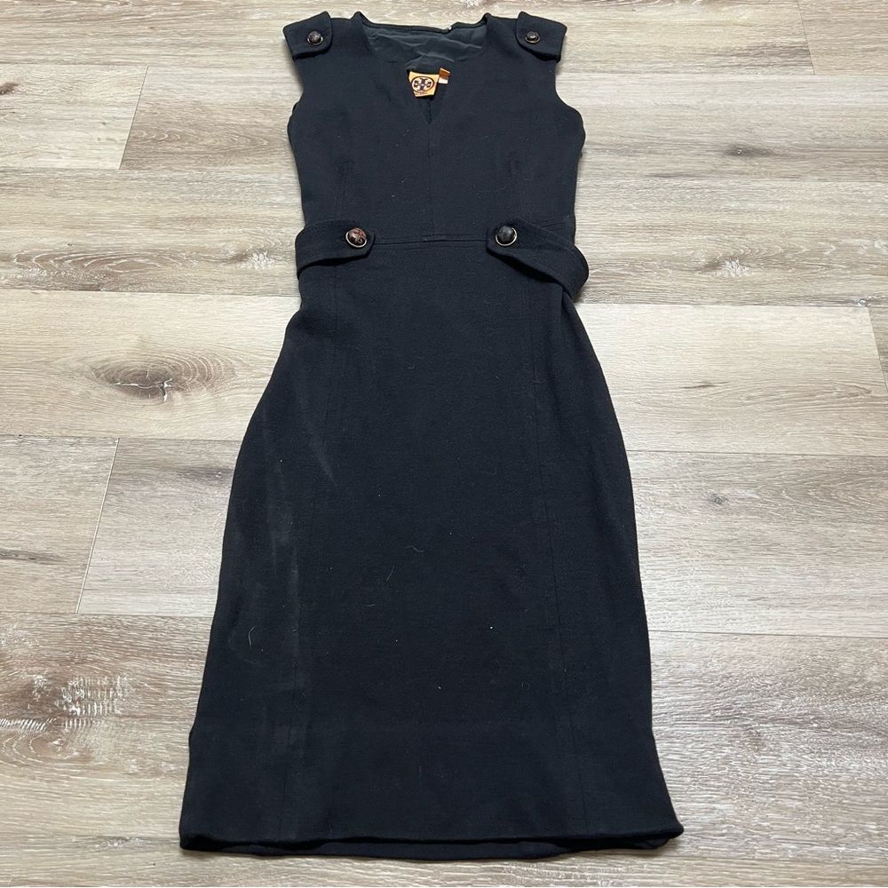 Tory Burch Black Sleeveless Dress